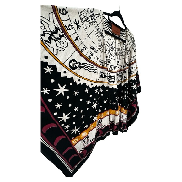 One-of-a-Kind Celestial Astrology Kimono Handmade Upcycled One size - Picture 3 of 12